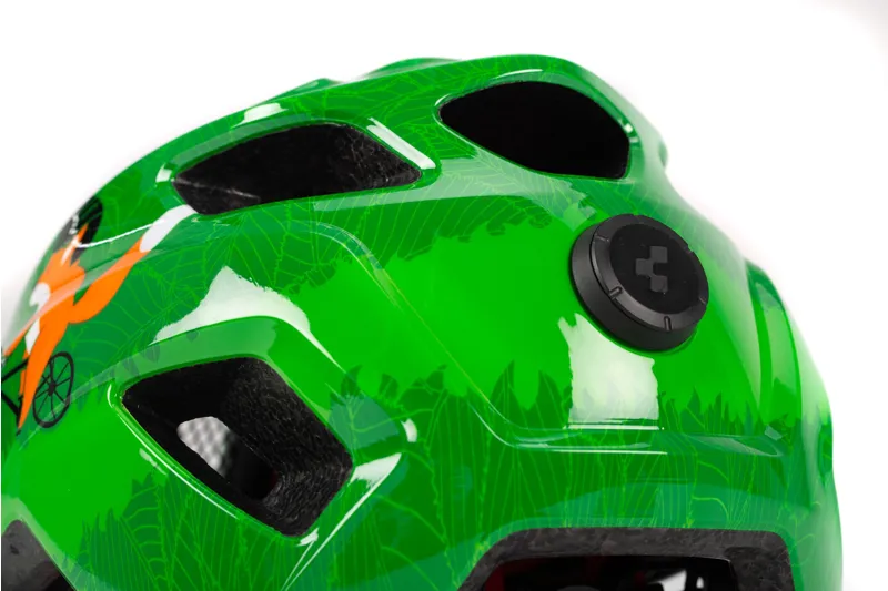 Cube Fink Childs Cycling Helmet in Green-3